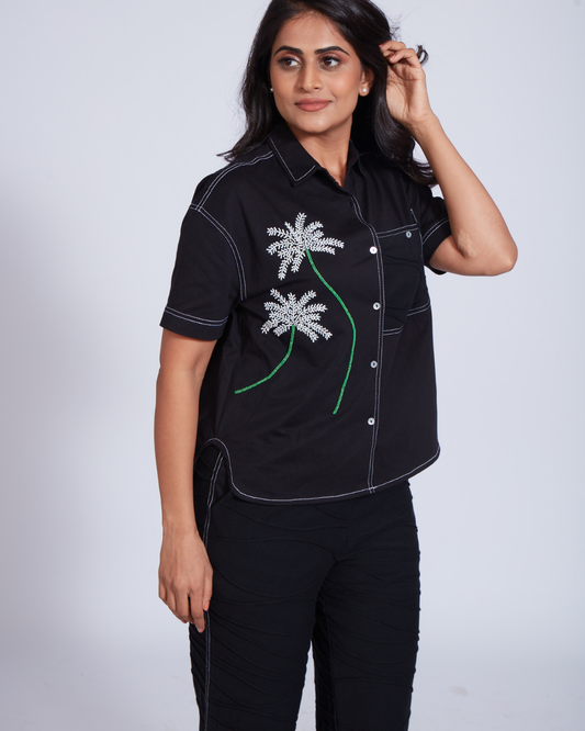 Palms Jacquard Coord Set