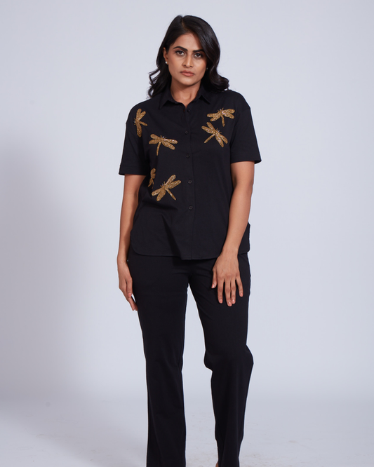 Dragonfly Short Sleeved Coord Set