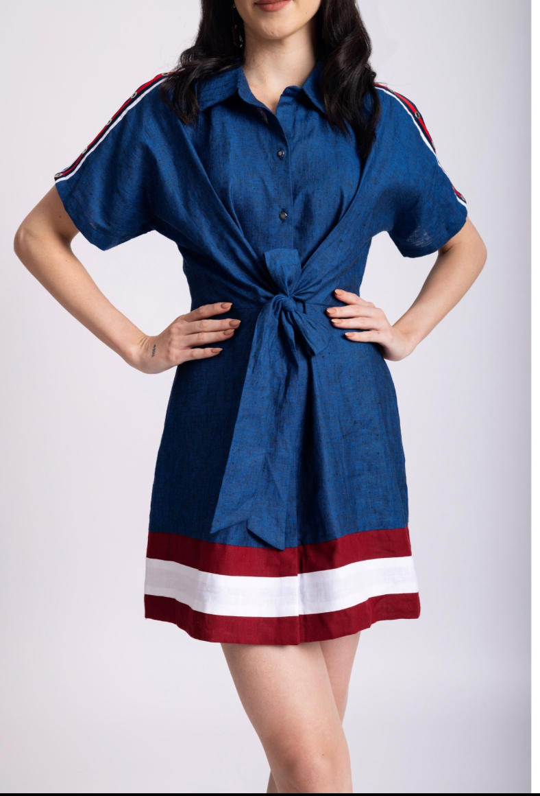 Denim Blue One Piece Dress
