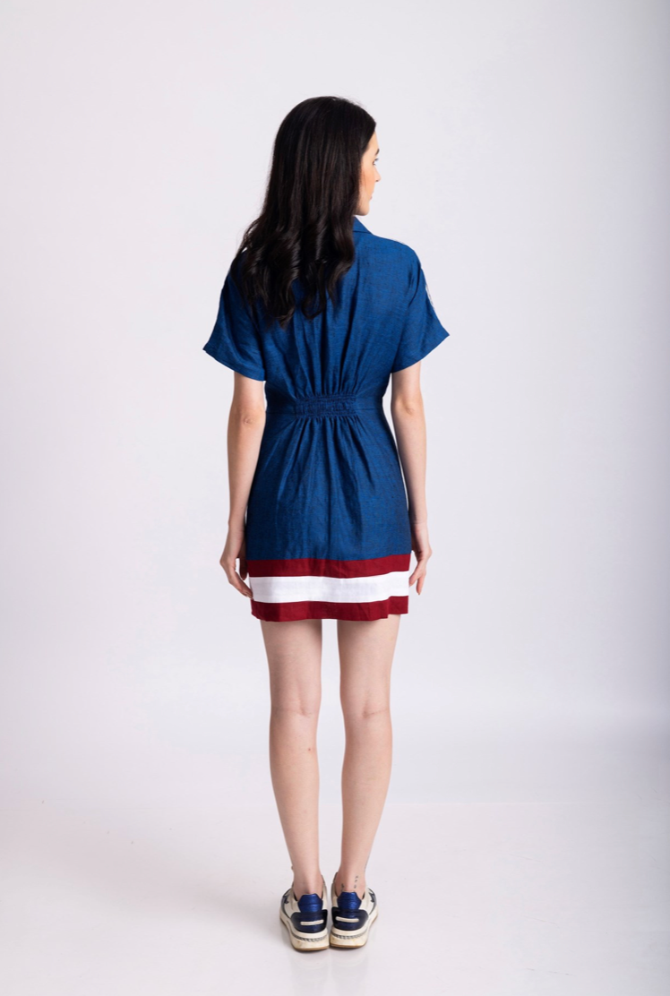 Denim Blue One Piece Dress